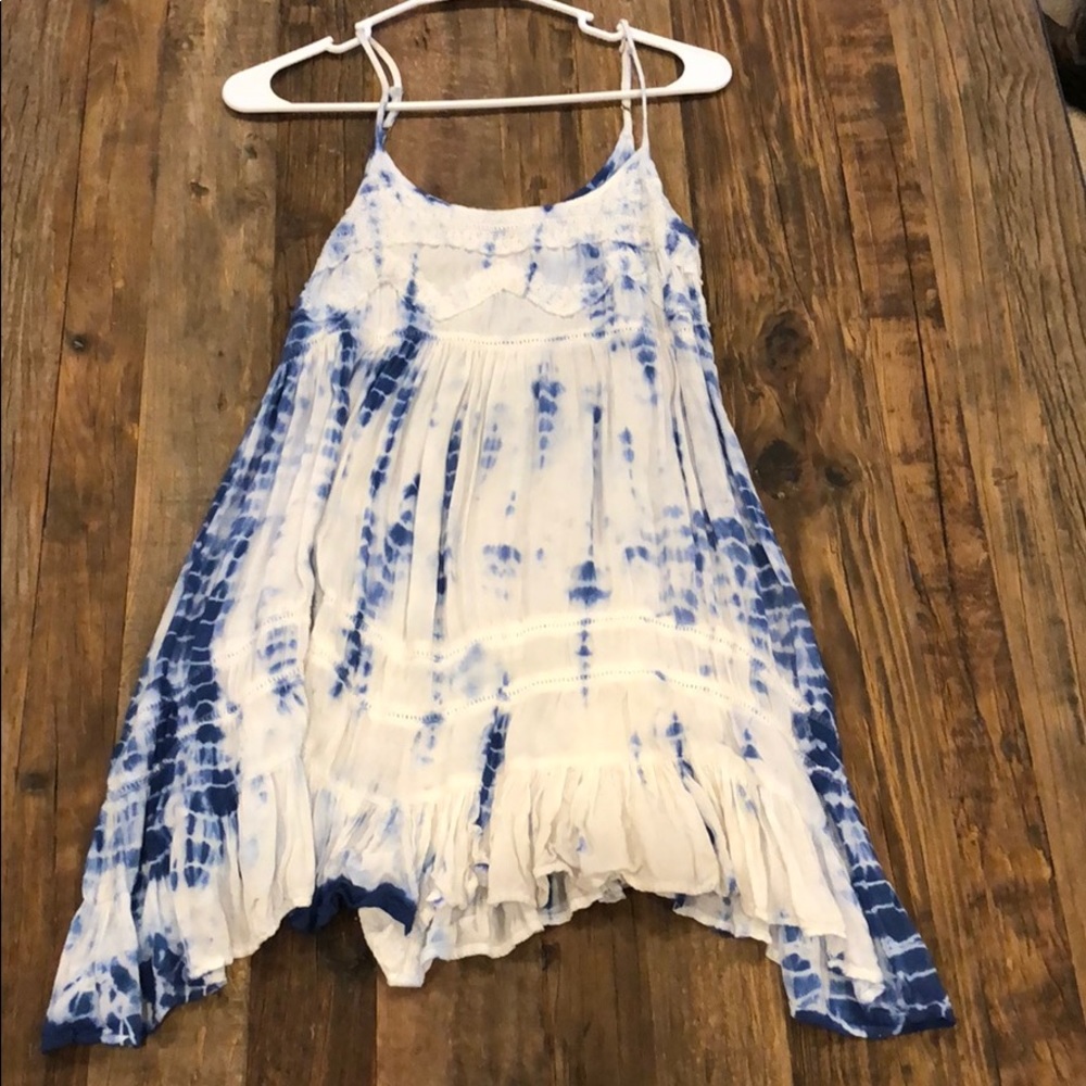 South Moon Under tie dye beach cover up